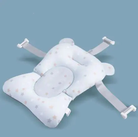 Baby Bath Seat – Foldable, Anti-Slip, Soft Cushion