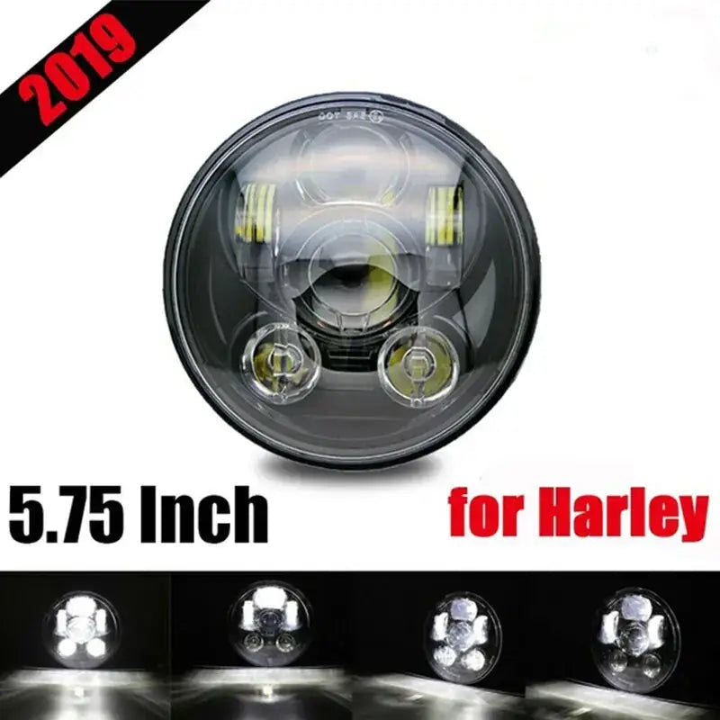 5.75-Inch LED Headlight for Harley Motorcycles