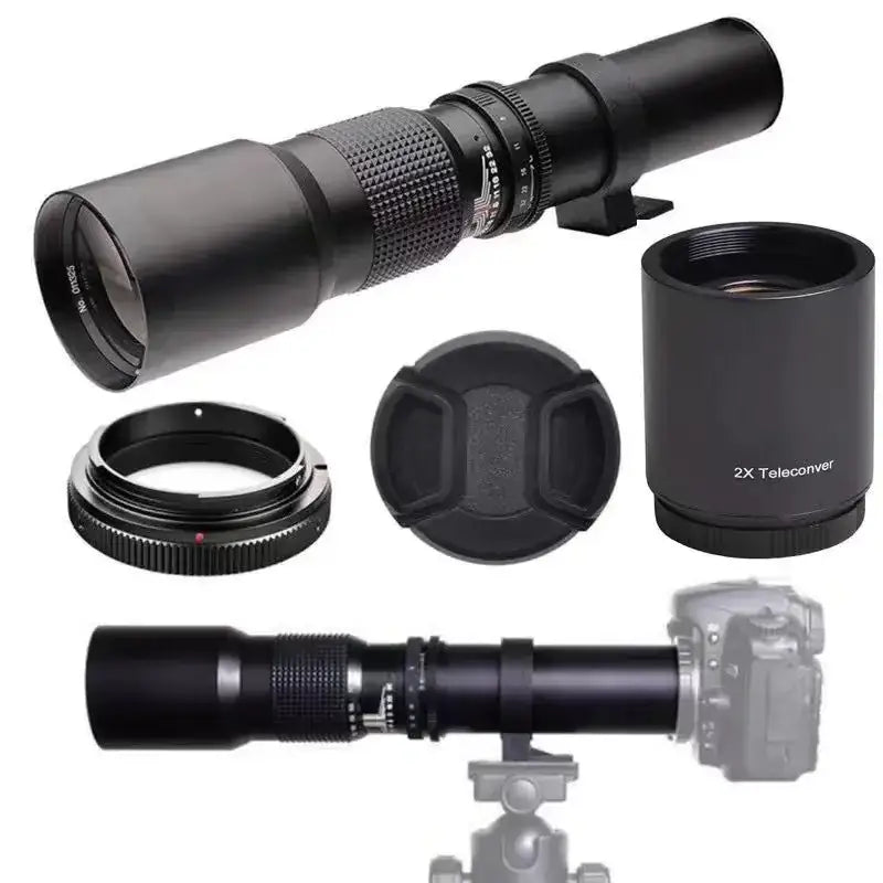 500mm f8-f32 Manual Focus Lens for Photography