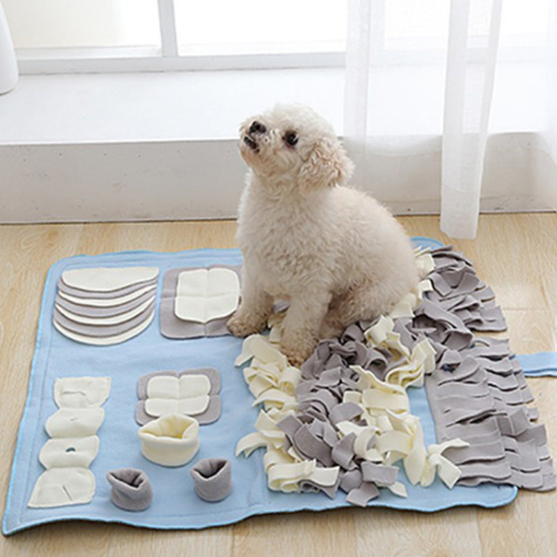 Pet Stress Relief Snuffle Mat for Dogs and Cats
