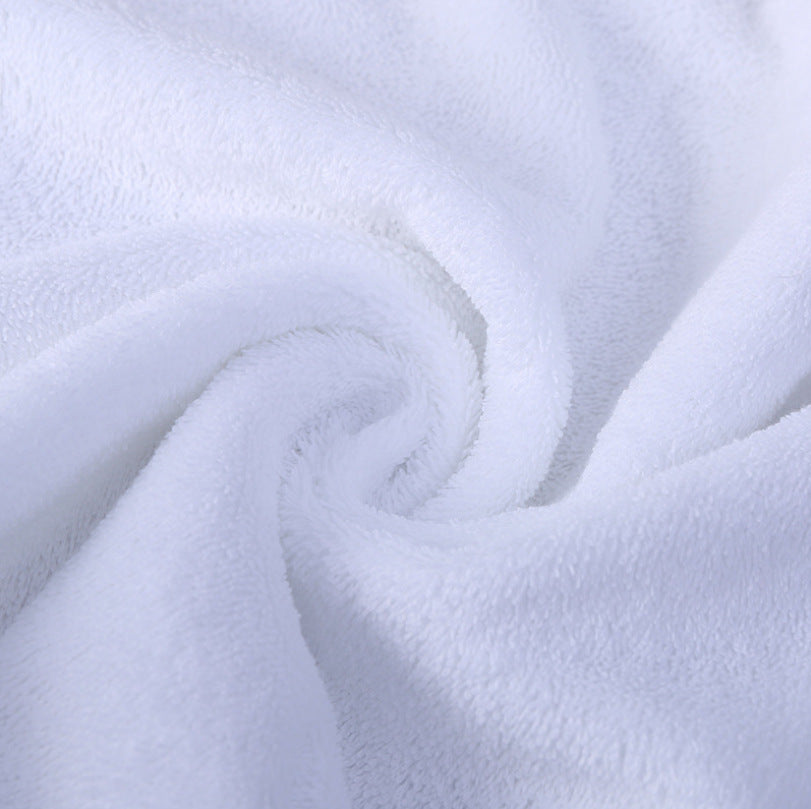Hotel Quality White Cotton Bath Towels for Spas and Inns