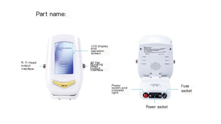 40K RF Ultrasonic Beauty Device for Body and Face
