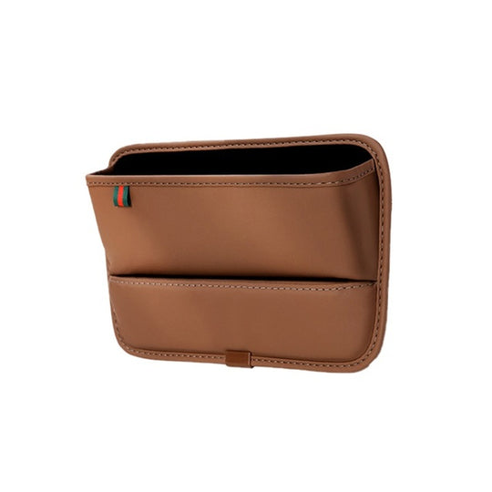 PU Leather Car Console Side Seat Gap Filler Organizer
