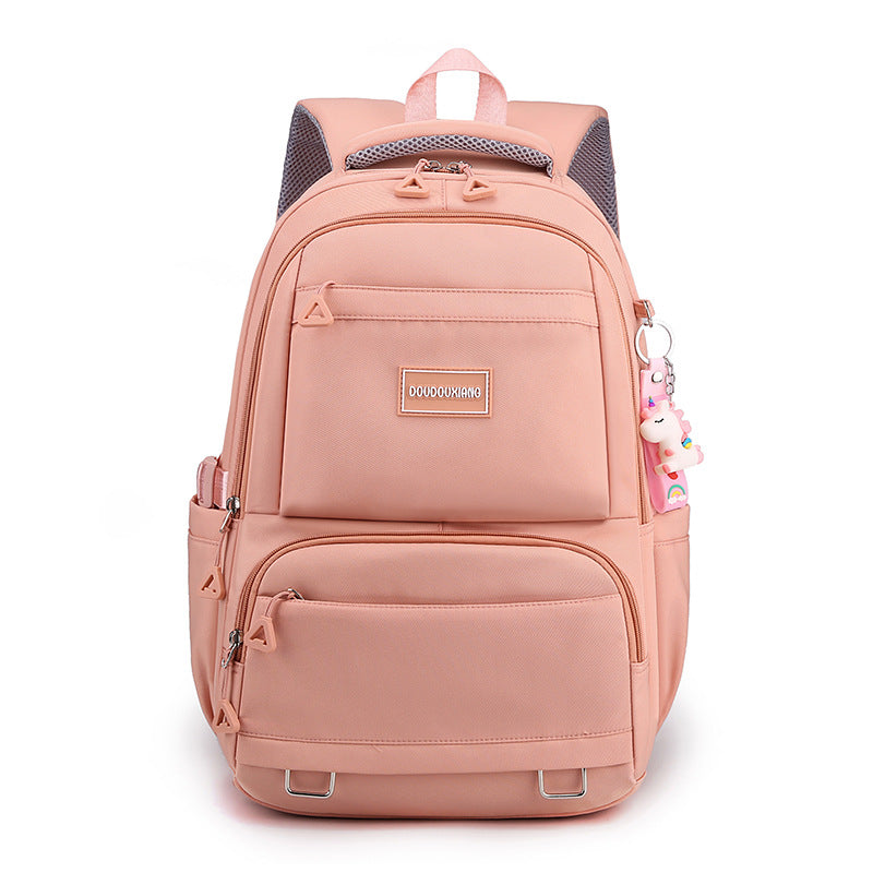 Stylish Large Capacity Nylon Backpack for Students
