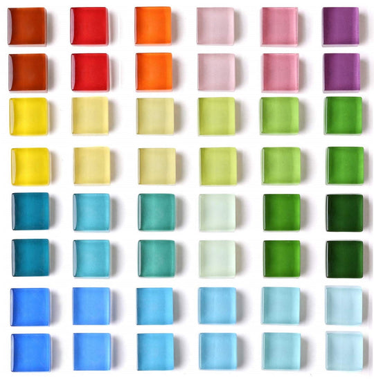 48 Refrigerator Magnets Cute Fridge Magnets for Whiteboard Locker | Colorful Magnets Glass Decorative Magnets for Office Kitchen (24 x 2)