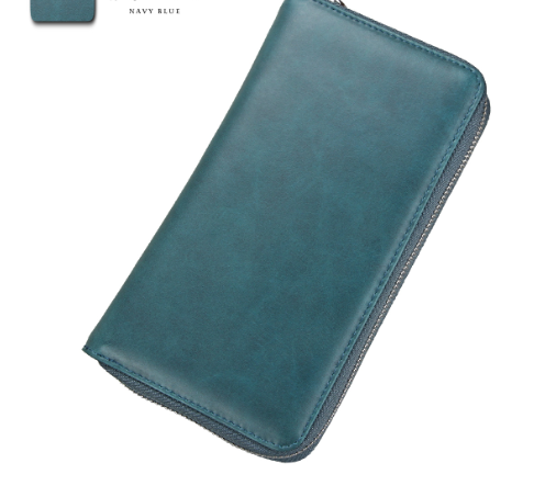 Men's Coin Purse & Women's Leather Zipper Wallet