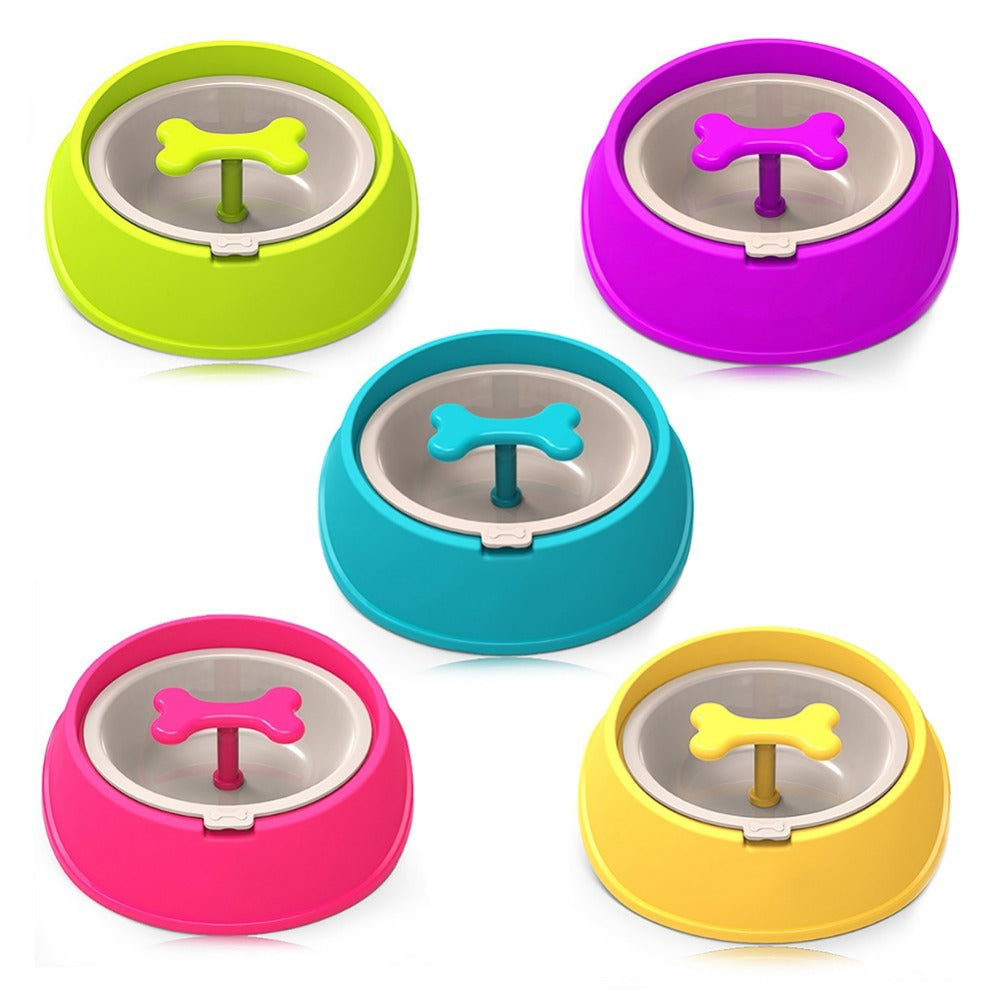 Slow Feed Bowl for Small Dogs, Anti-Choking Design