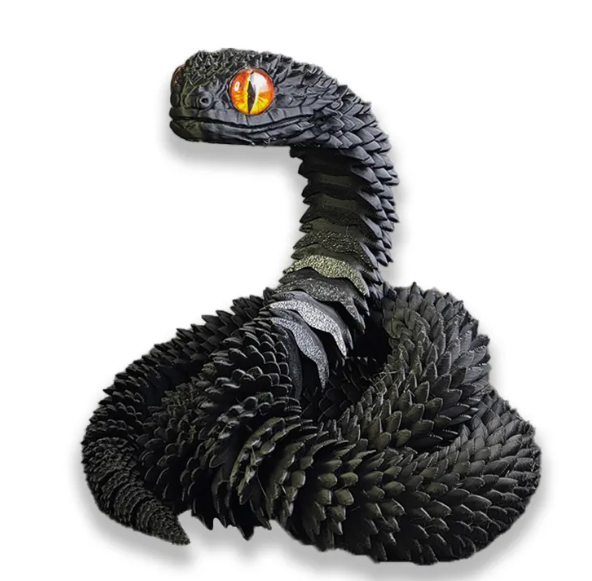 3D Snake Decor
