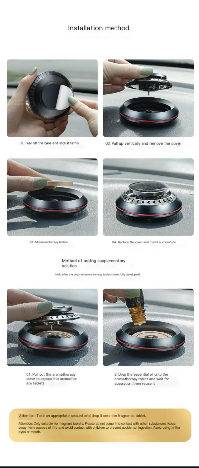Car Aromatherapy Diffuser Image 6