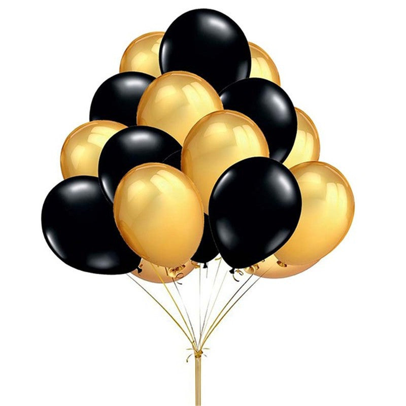 20 White and Pink Latex Balloons for Birthday Party