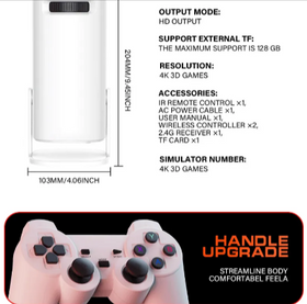 HD 4K Gaming Projector – Ultra-Clear & Smooth Display