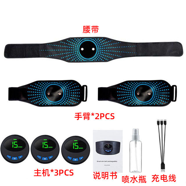 Upgraded Silicone Fitness Belt for Abdominal Exercise