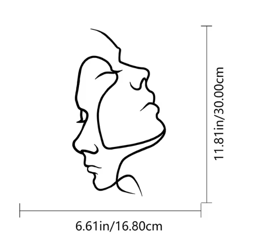 Iron Image Wall Decoration
