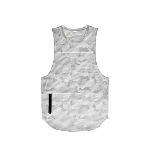 Men's Summer Sports Tank Top - Quick-Dry Fitness Shirt