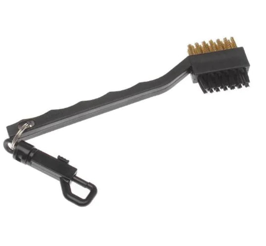 Golf Club Cleaning Brush - Double-Sided with Copper/PP Bristles - Joomcy