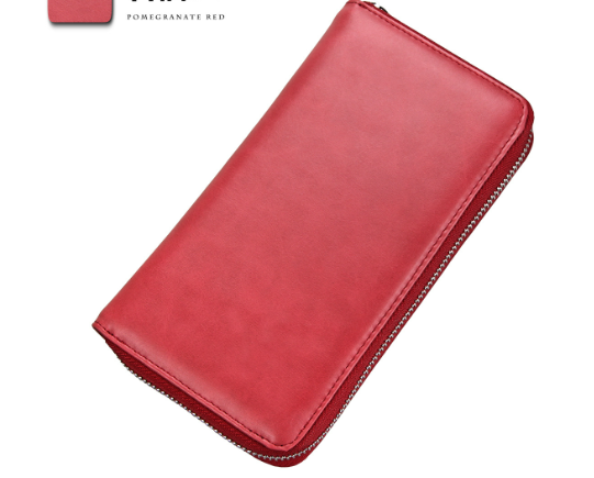 Men's Coin Purse & Women's Leather Zipper Wallet