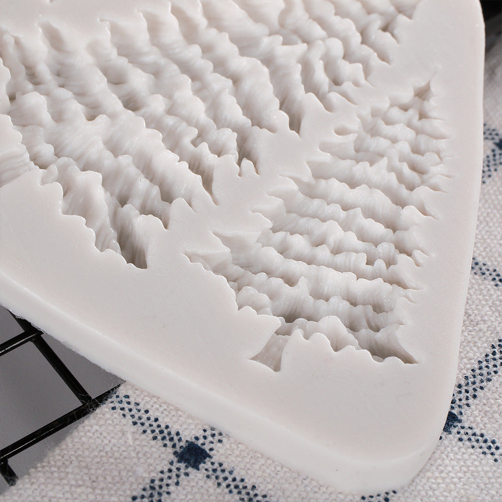 Silicone Christmas Tree Chocolate Mold for Baking