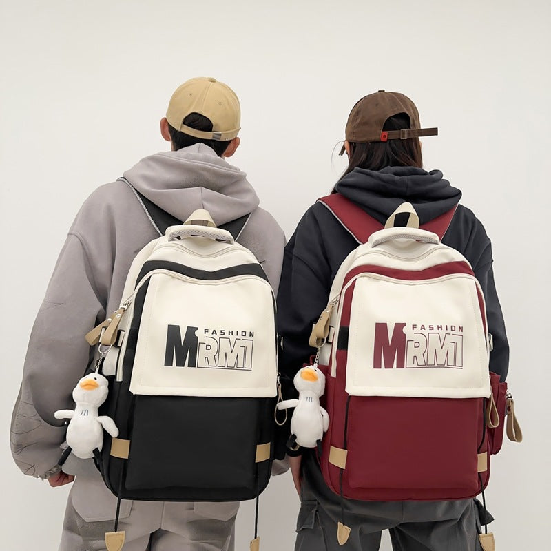Large Capacity Stylish Backpack for Students and Travel