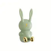 Cute Rabbit Bathroom Toothbrush Holder and Hook Storage