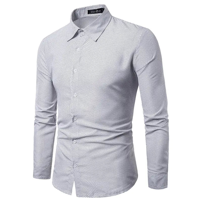 Men’s Casual Slim Fit Long Sleeve Shirt - Spring/Summer 2019