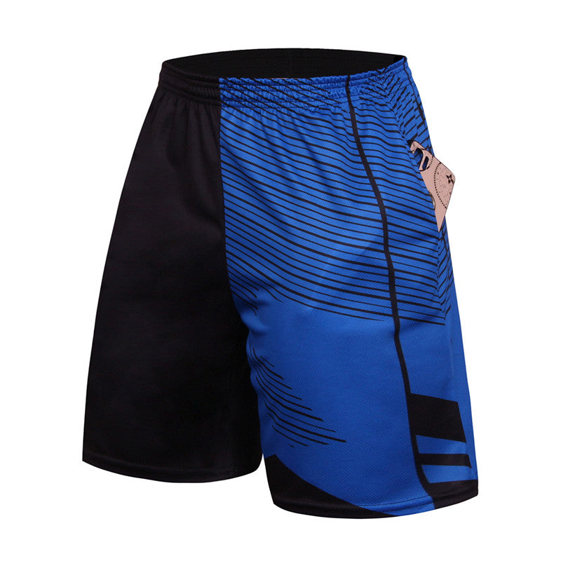 Men's Loose Five-Point Beach Shorts for Sports