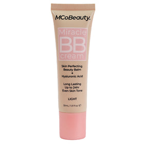 MCoBeauty Miracle BB Cream Light Skin-Perfecting Coverage for Effortless Beauty Vegan Cruelty Free Cosmetics