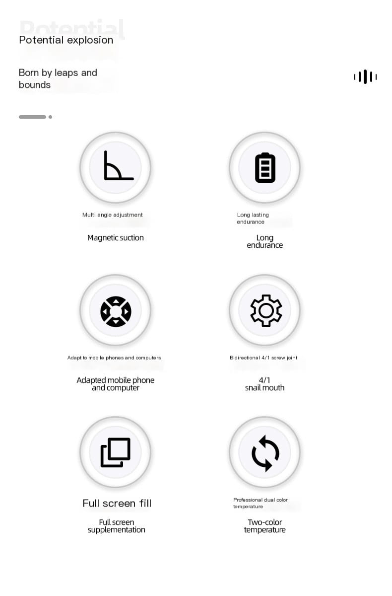 Video Conference Fill Light