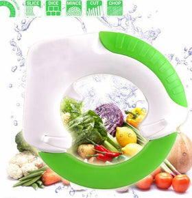 Round Kitchen Knife - Multi-Functional Cutting Tool