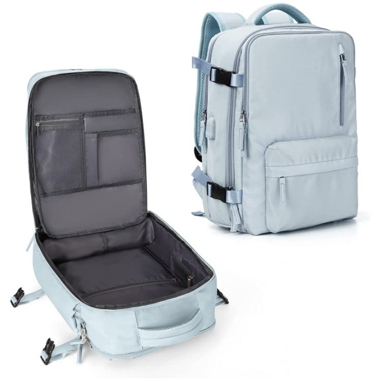 USB Rechargeable Women's Large-capacity Travel Backpack