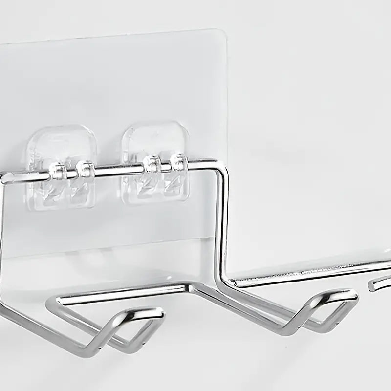 Stainless Steel Wall Mounted Hair Dryer Storage Rack