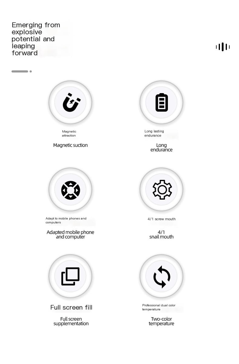 Mini Fill Light - Black