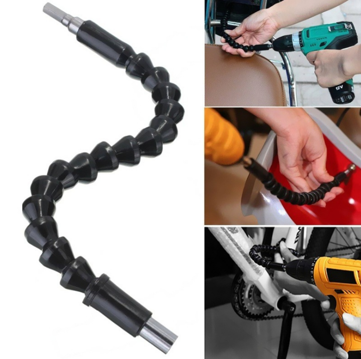 Flexible Shaft Drill Bit Holder and Universal Tool
