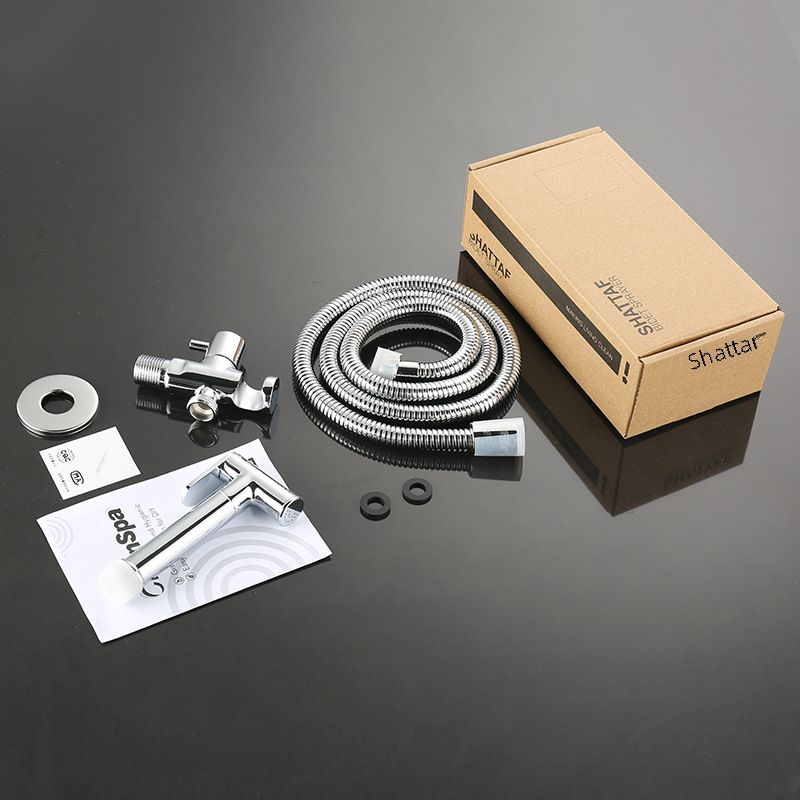 "High-Pressure Copper Toilet Bidet Sprayer Set"