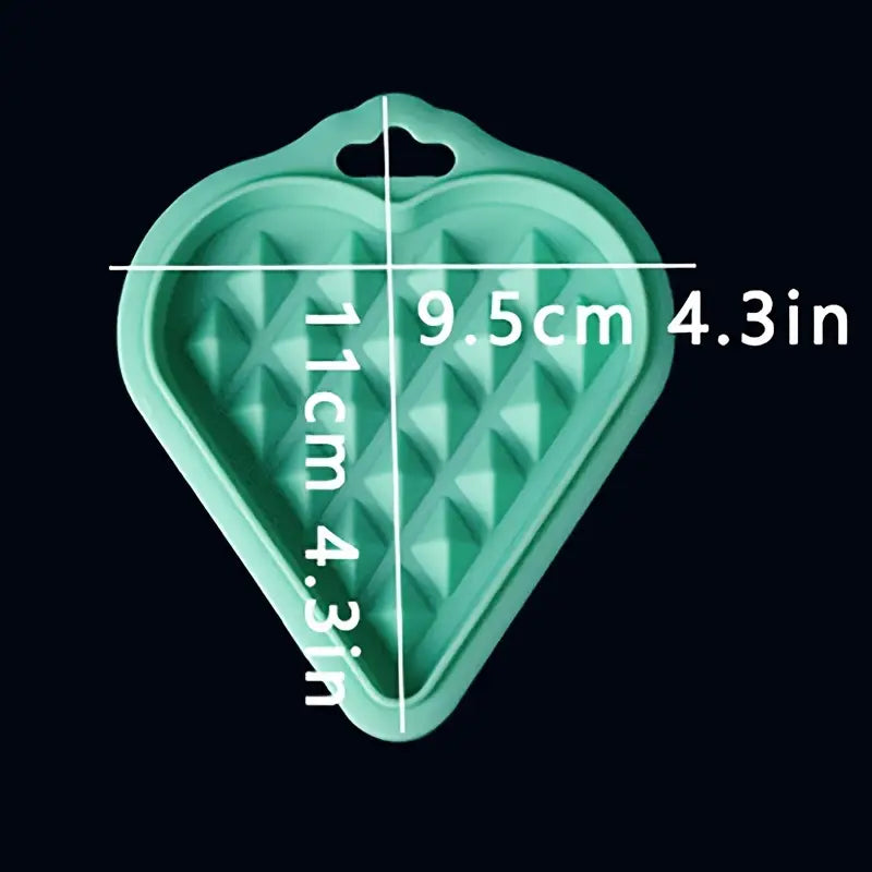 5pcs Non-Stick Silicone Waffle Mold for Baking