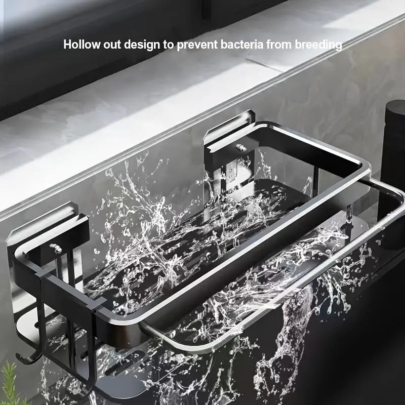 Multi-Functional Wall-Mounted Draining Rack for Storage
