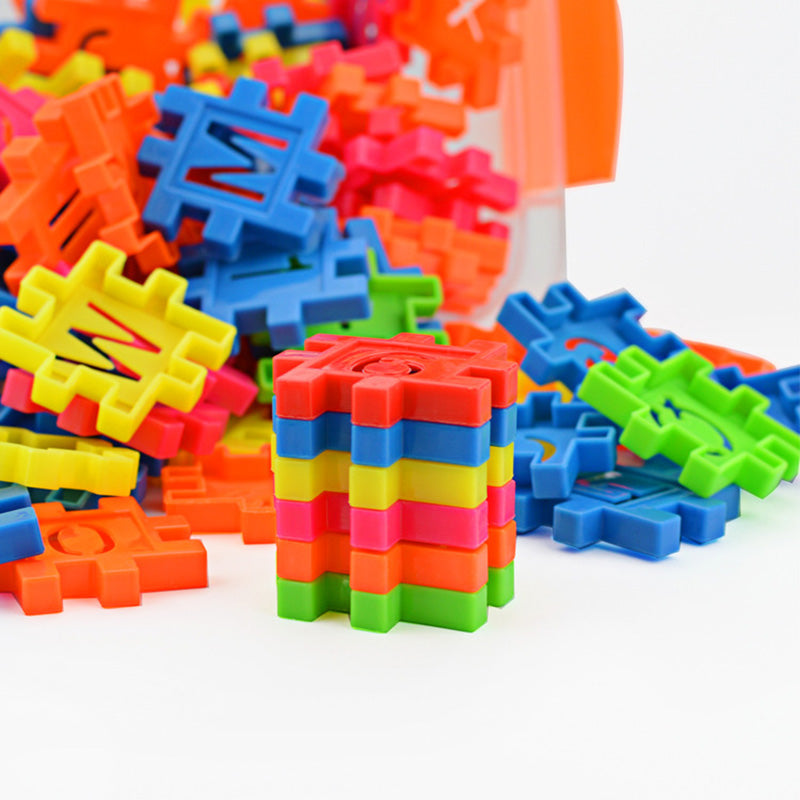 Educational Plastic Building Block Toy Set for Kids