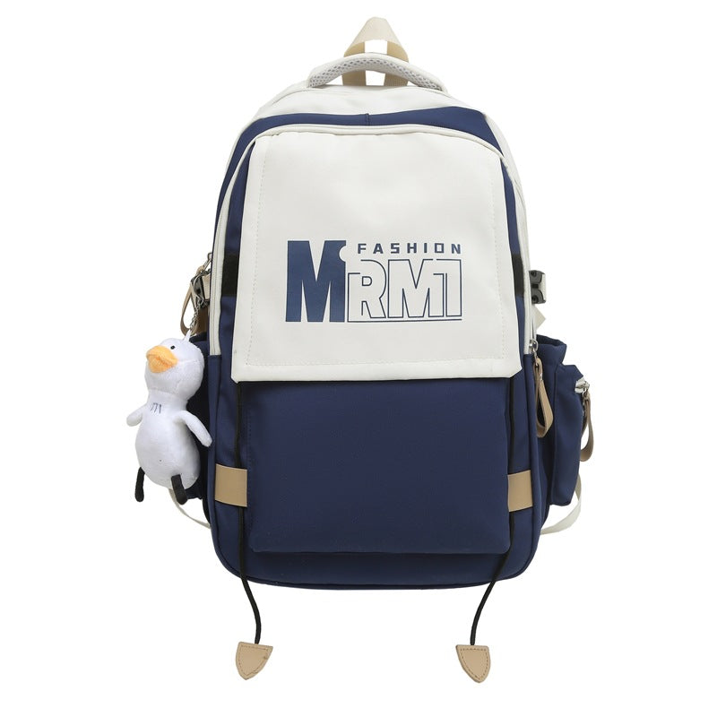 Large Capacity Stylish Backpack for Students and Travel