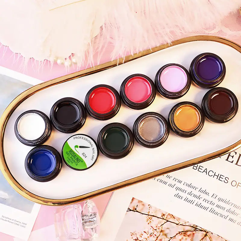 Rosalind 142 Color Gel Nail Polish for Art and Design
