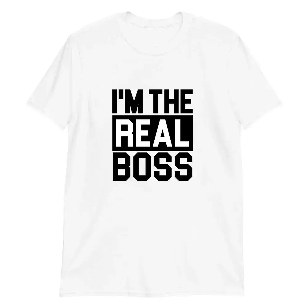 I’m The Boss – I’m The Real Boss – DTF Transfer Set