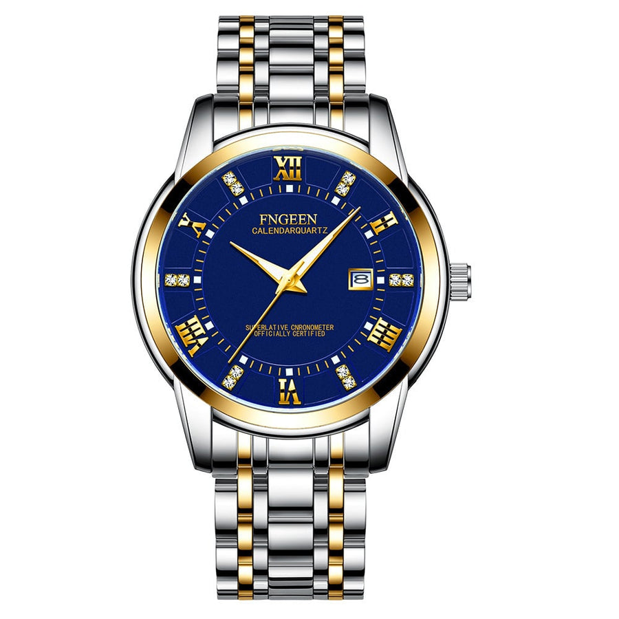 Men's Ultra-thin Waterproof Quartz Business Watch