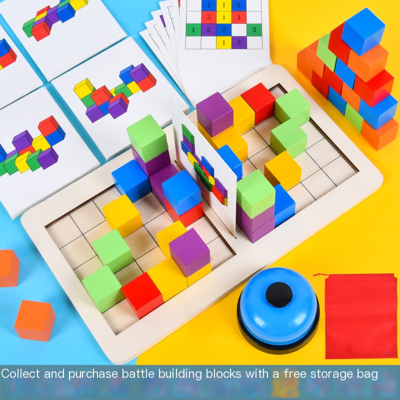 Interactive Logic Building Blocks Game for Kids