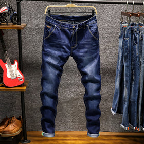 Men's Slim Fit Stretch Colored Denim Jeans