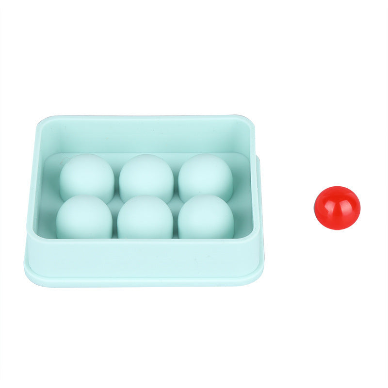 Crystal Epoxy Square Sphere Half-Dome Silicone Mold