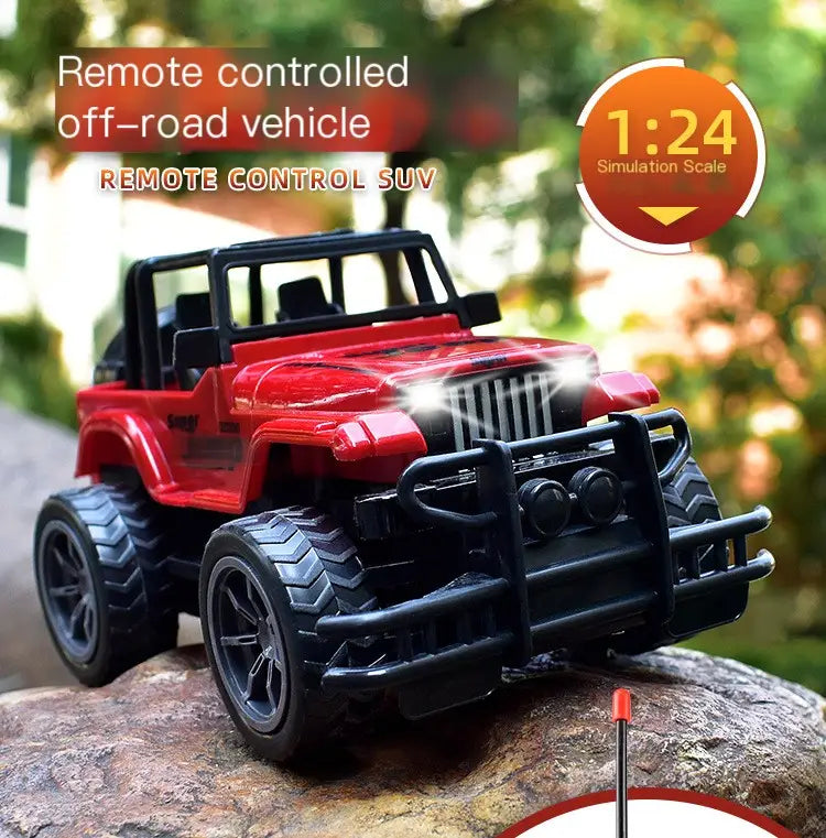 1:24 Remote Control Jeep Off-Road Drift Car Model