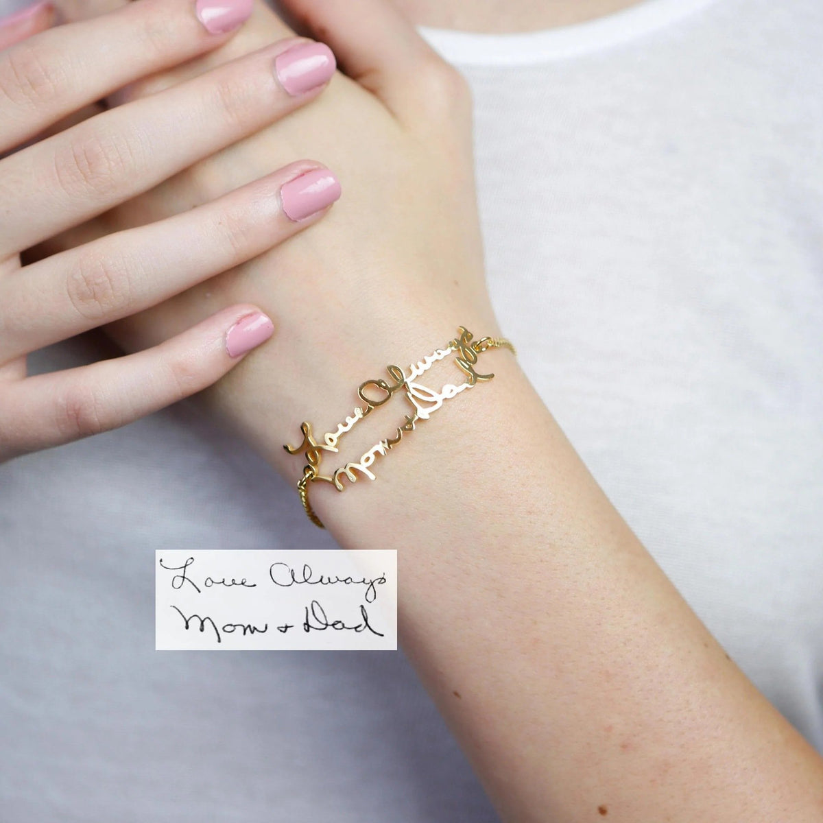 Stainless Steel Personalized Name Bracelet
