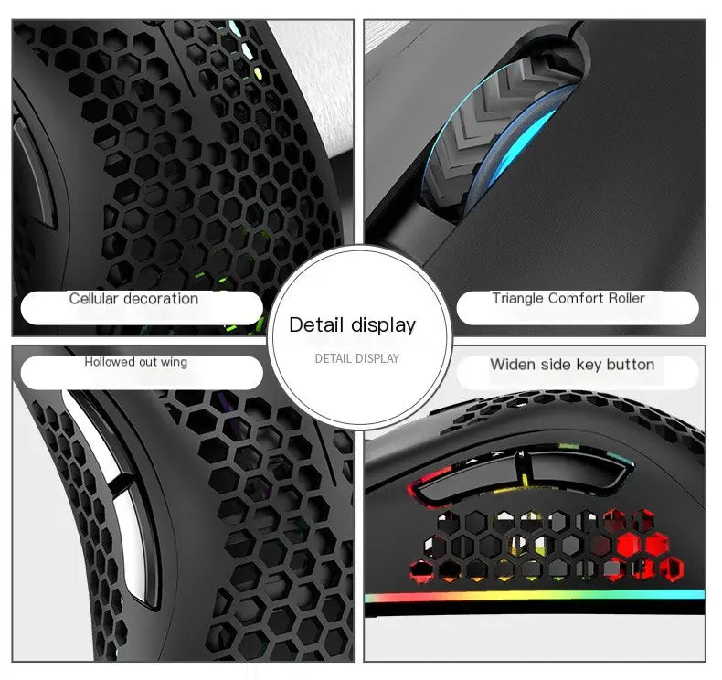 BM600 Wireless Gaming Mouse Features