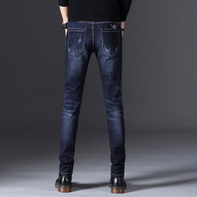 Men's Slim Fit Distressed Jeans - Fall/Winter Design