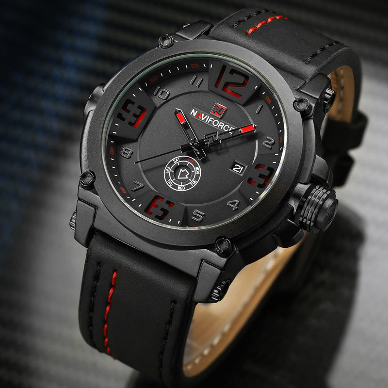 NAVIFORCE 9099 Men's Stylish Waterproof Quartz Watch