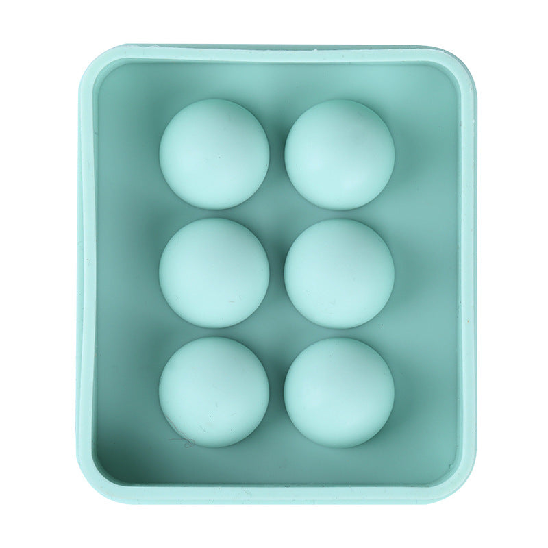 Crystal Epoxy Square Sphere Half-Dome Silicone Mold