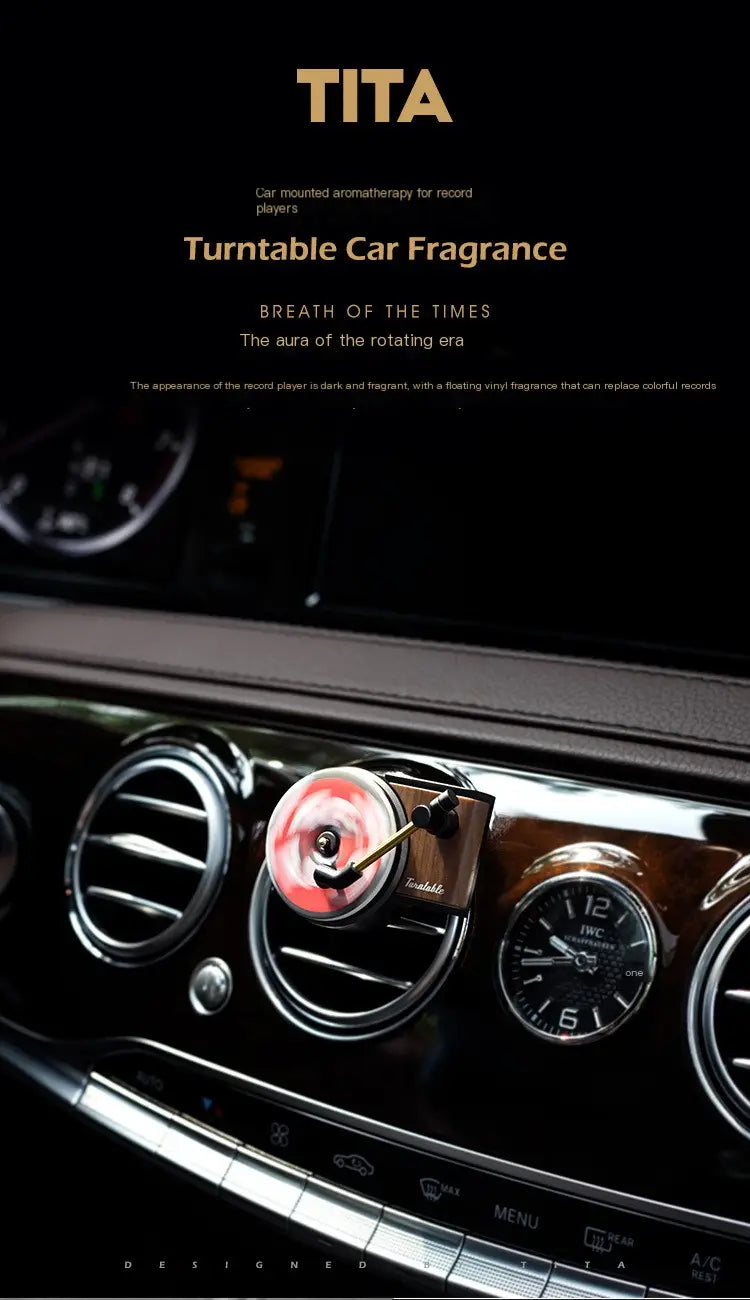 Retro Vinyl Record Car Air Freshener